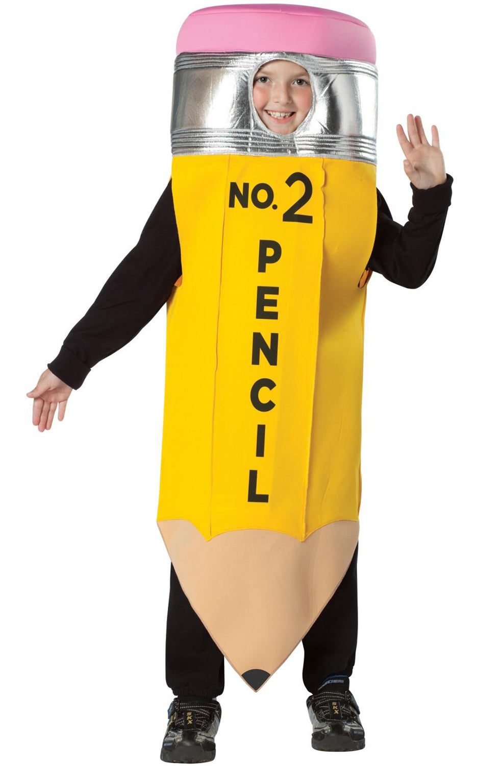 Number 2 Pencil Child Costume (7-10)