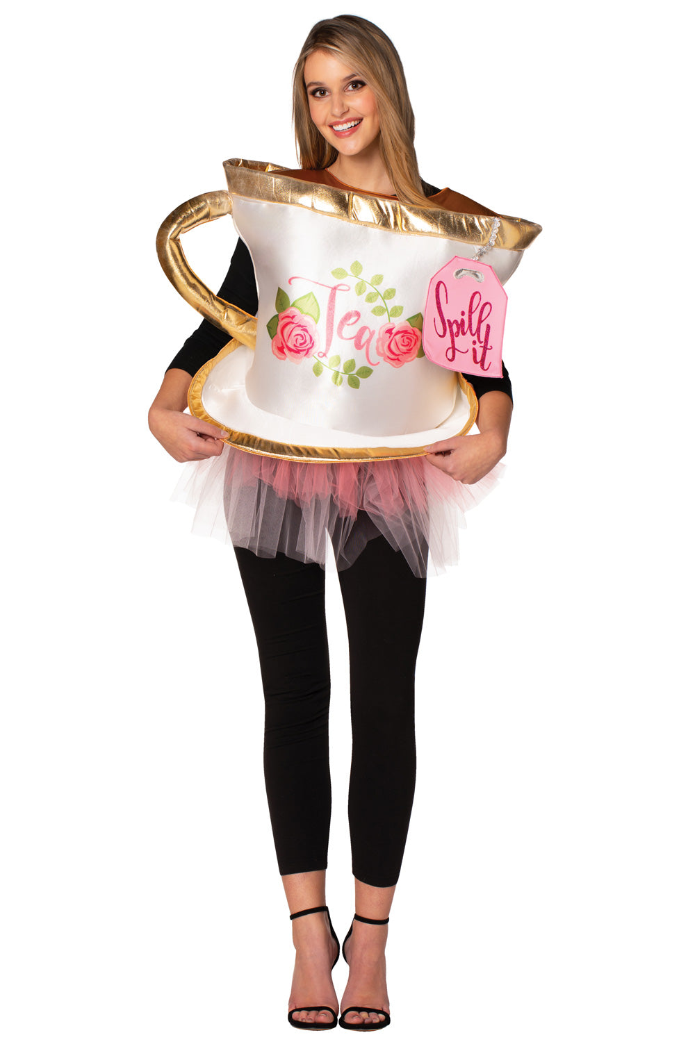 Spill It Tea Cup Adult Costume
