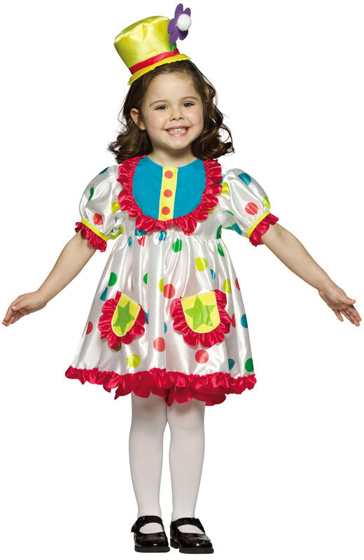 Clown Girl Child Costume