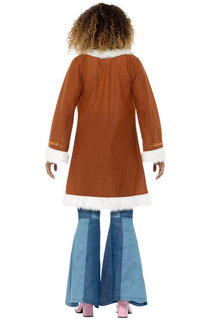 Retro Afghan Coat Adult Costume