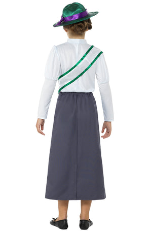 Victorian Suffragette Child Costume