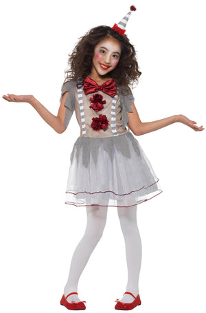 Vintage Clown Girl Costume