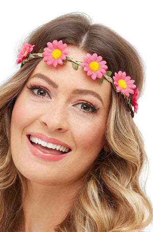 Hawaiian/Hippie Daisy Chain Headband