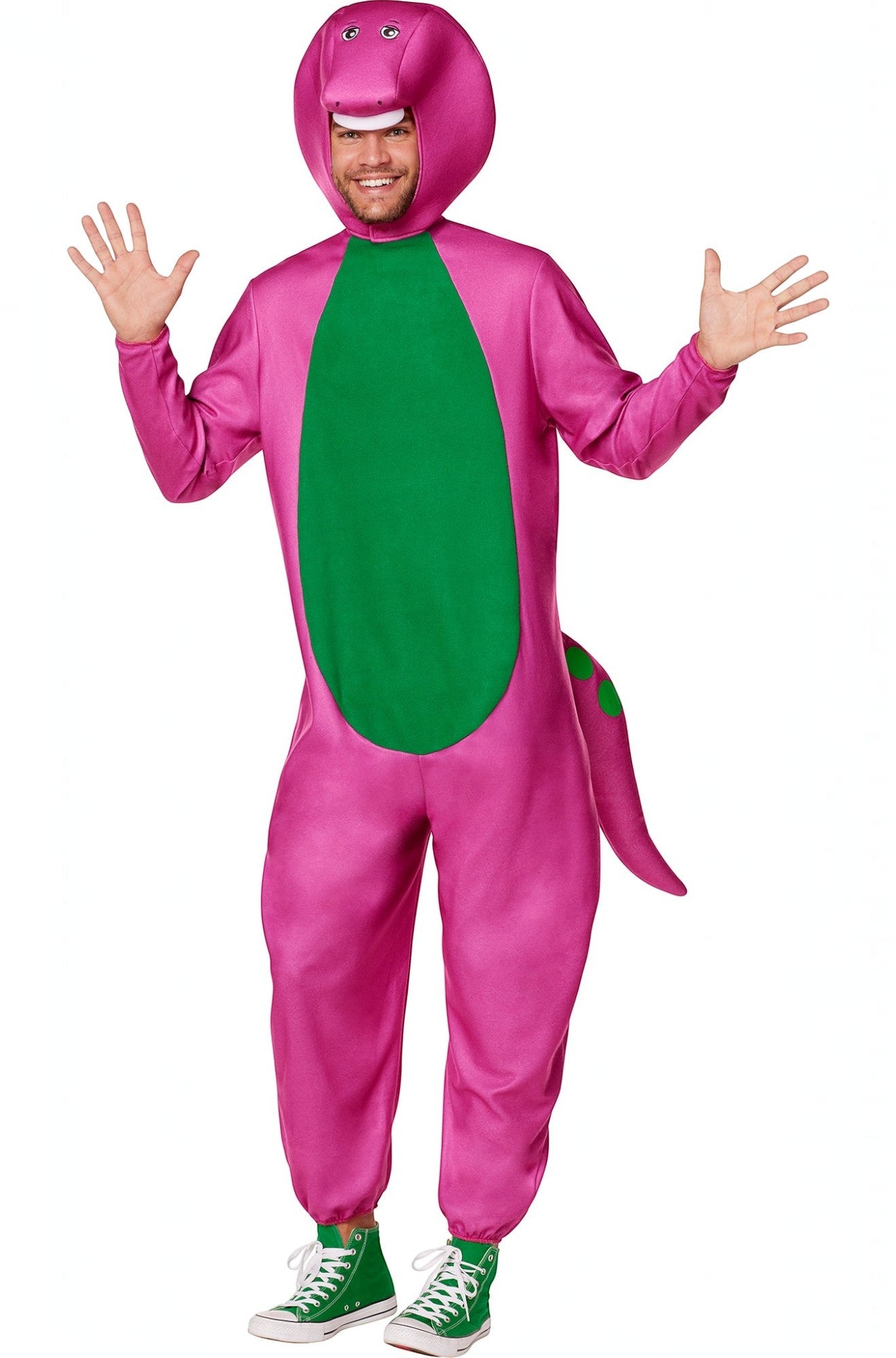 Barney Adult Costume
