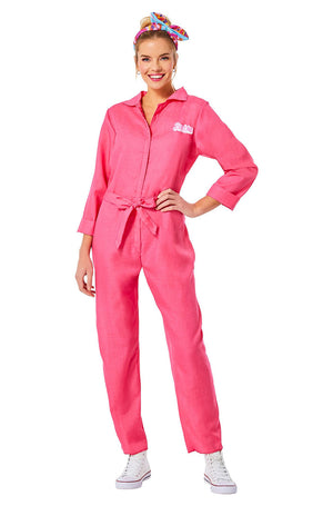 Barbie Pink Power Jumpsuit Adult Costume