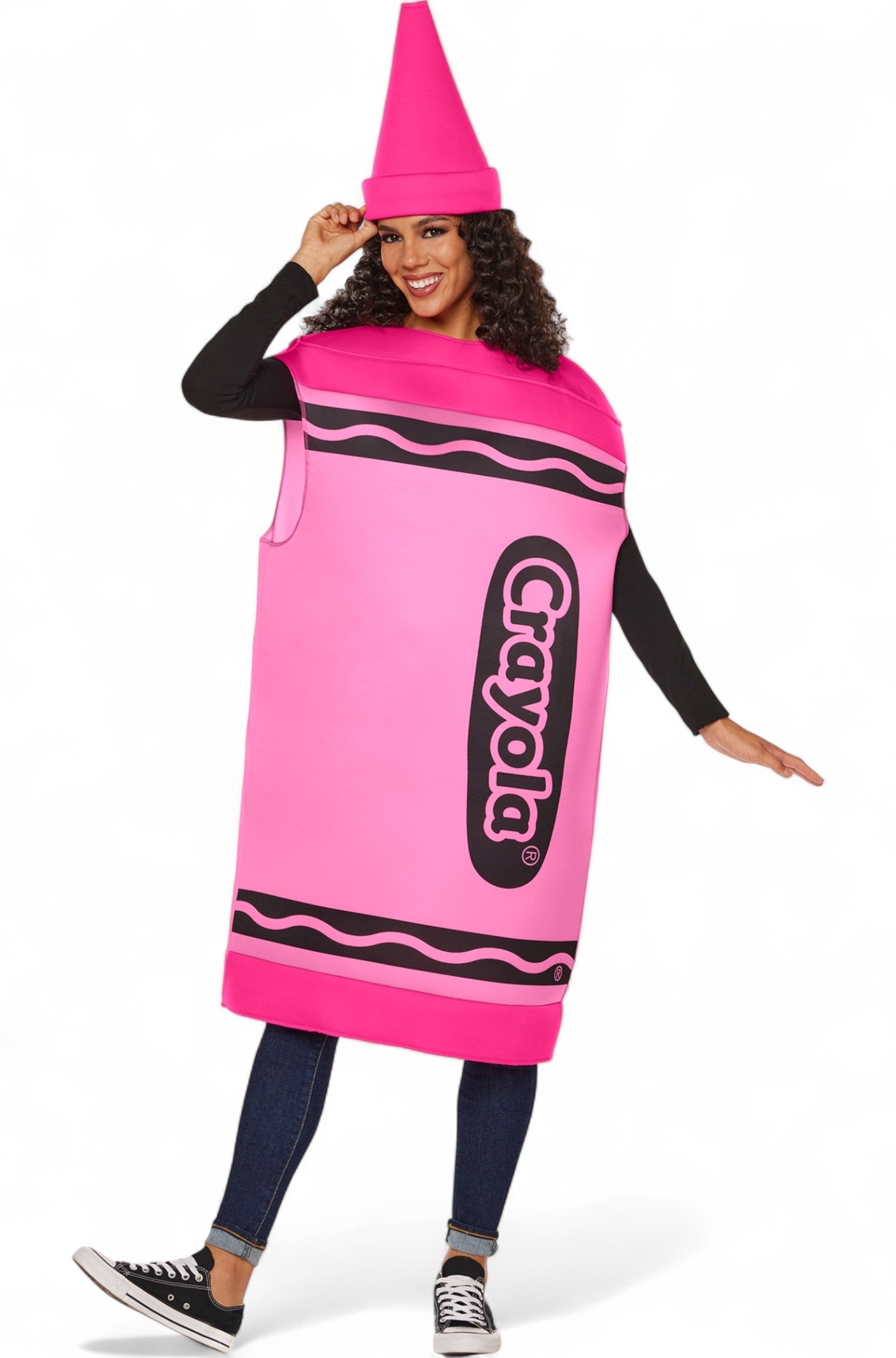 Crayola Pink Crayon Adult Costume