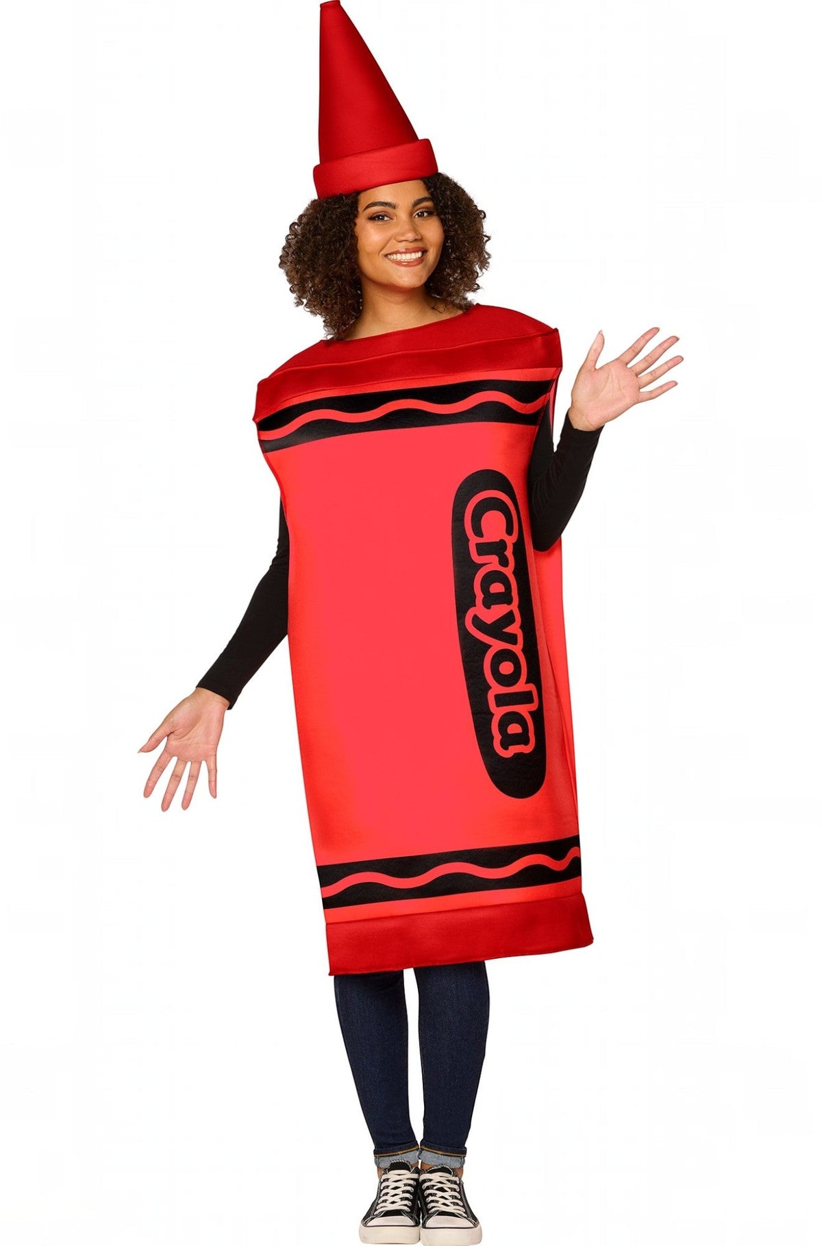 Crayola Red Crayon Adult Costume