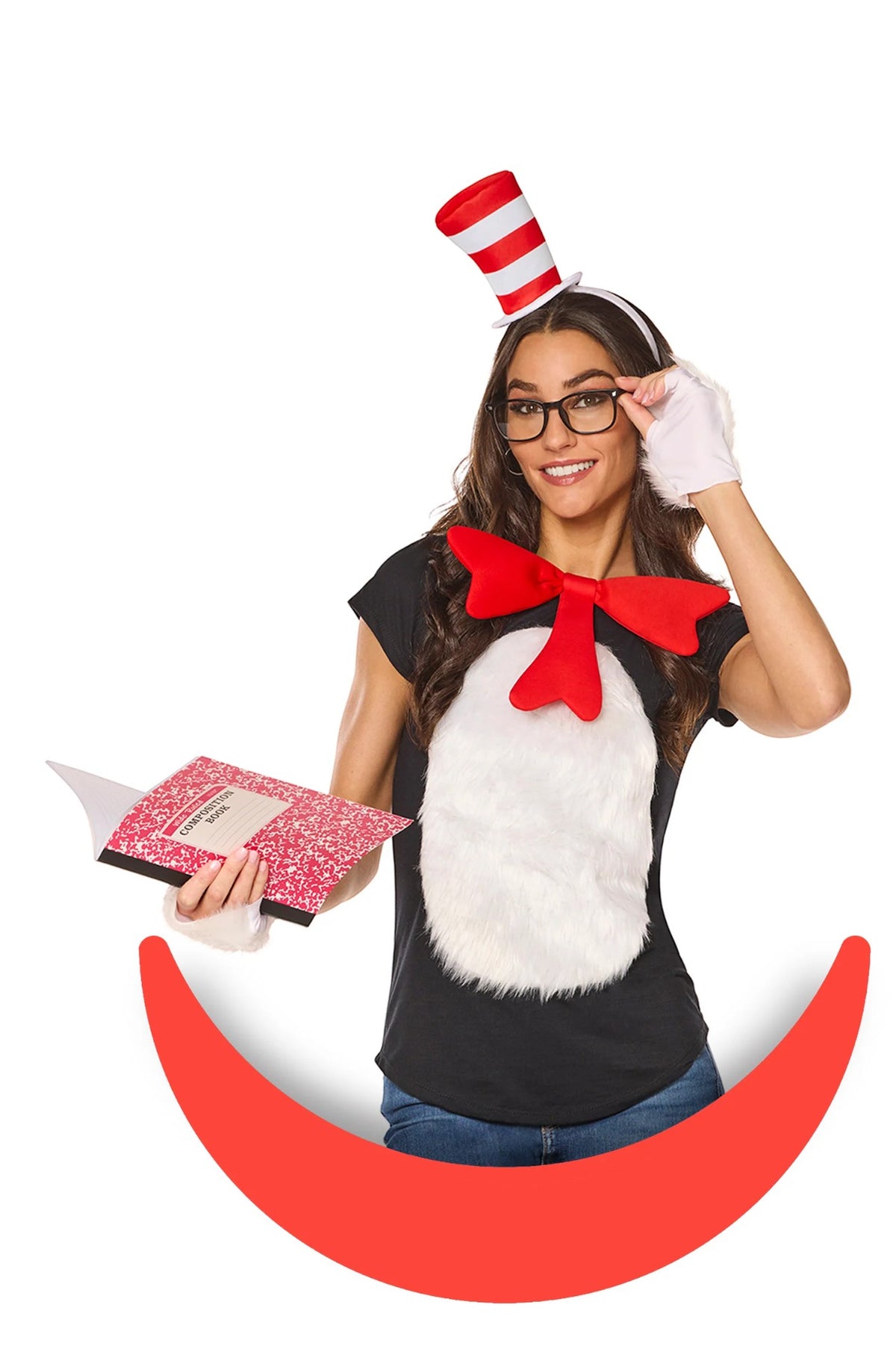 The Cat In The Hat Adult Accessory Kit