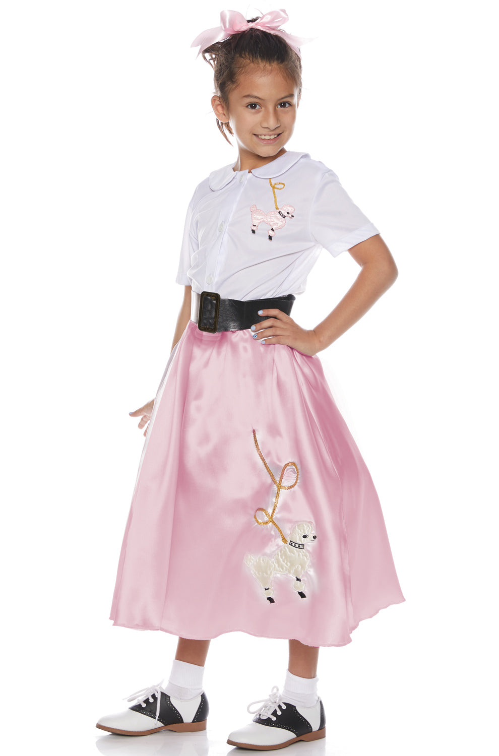 pink poodle dress Pretty Pink Poodle Skirt Set Child Costume Small
