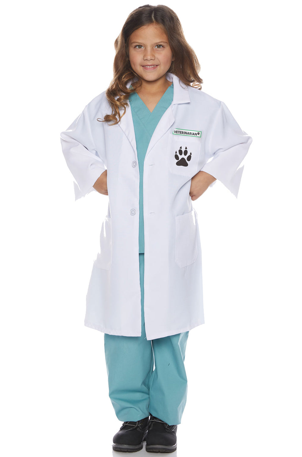Paw Print Veterinarian Child Costume