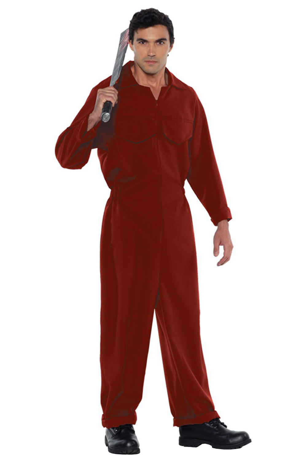 Red Boiler Suit Adult Costume Red Boiler Suit Adult Costume