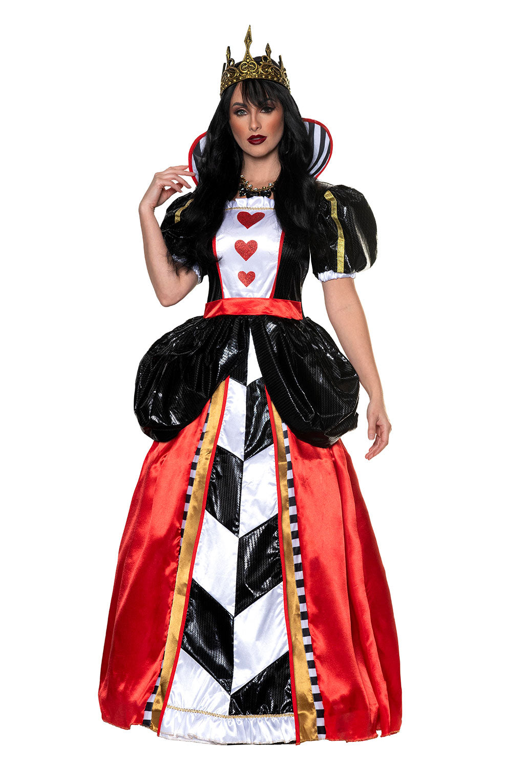 Queen Of Hearts Adult Costume Large