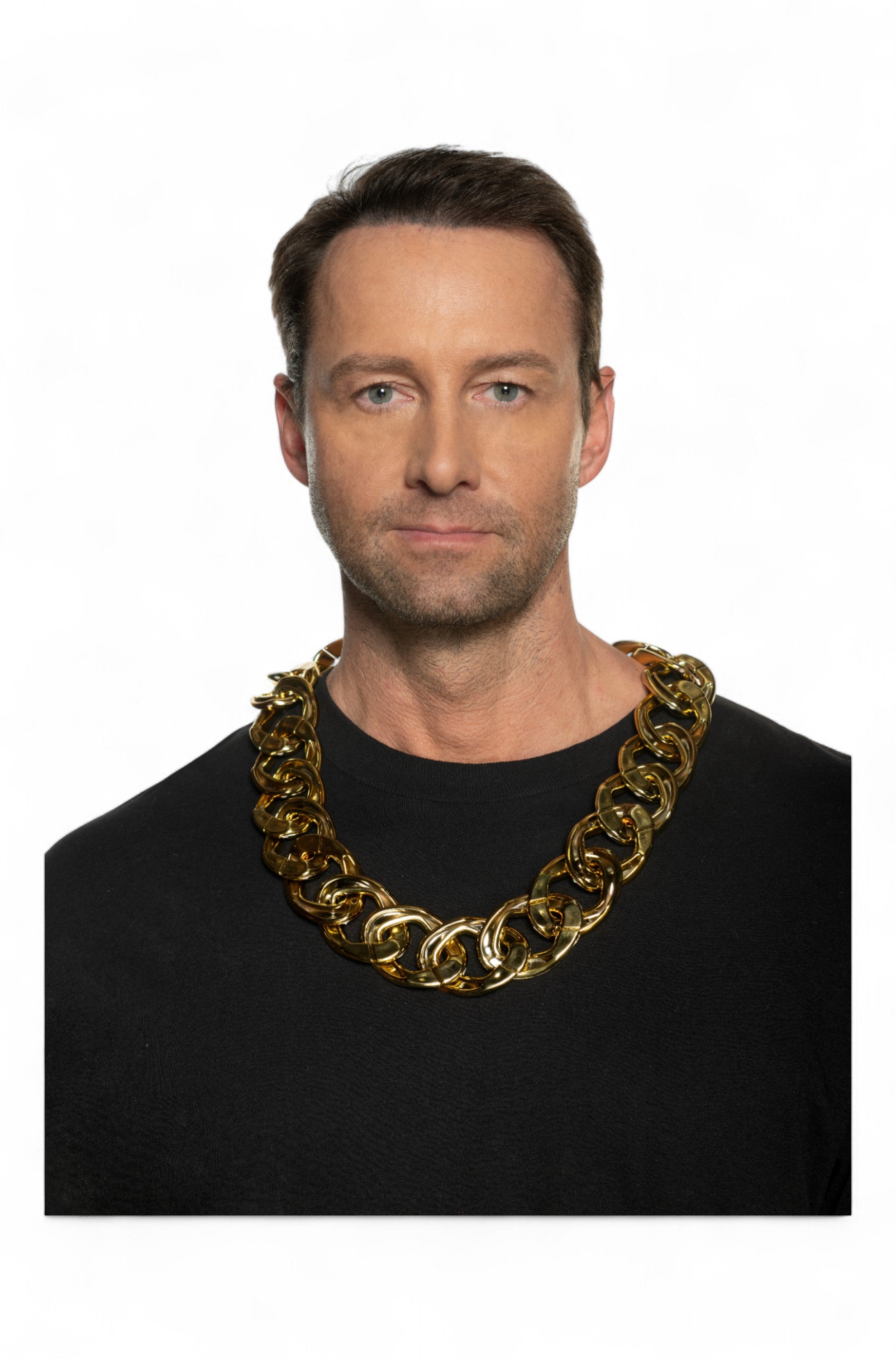 Chunky Chain Necklace (Gold)