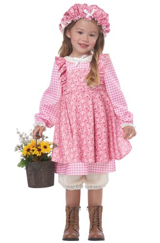 Little Prairie Girl Toddler Costume (Pink)