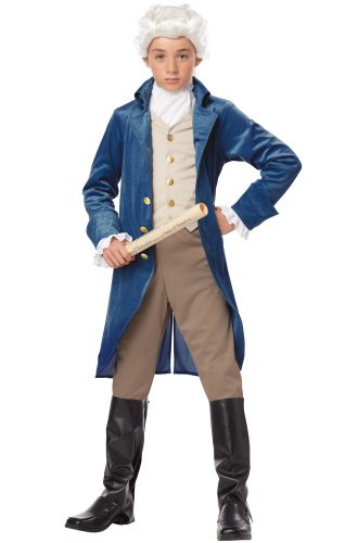 George Washington (Thomas Jefferson) Child Costume