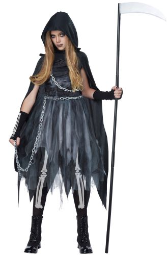 Reaper Girl Child Costume