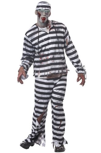 Jailbird Adult Costume