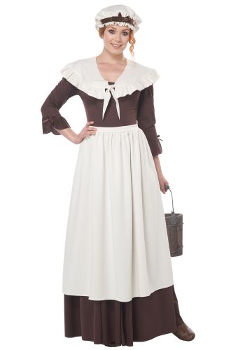Colonial Village Woman Adult Costume