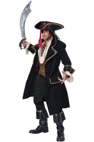 Deluxe Pirate Captain Adult Costume