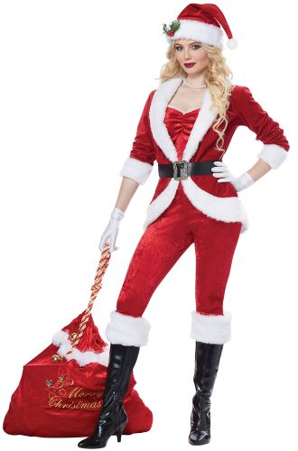 Sassy Santa Adult Costume