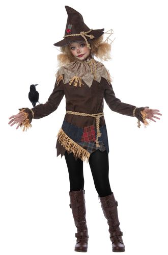 Creepy Scarecrow Tween Costume