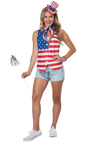 Patriot Lady Kit Adult Costume Kit