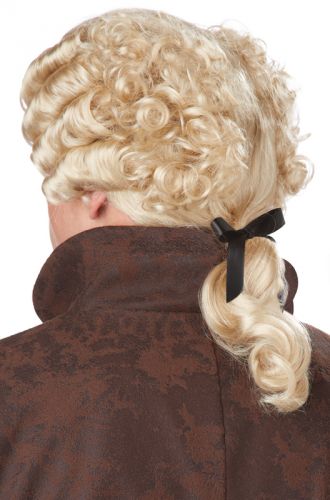 18th Century Peruke Costume Wig (Blonde)