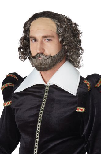Shakespeare Adult Wig