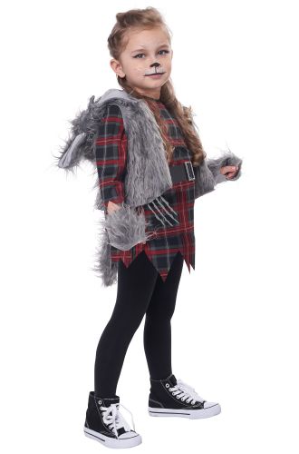 Wee-wolf Girl Toddler Costume