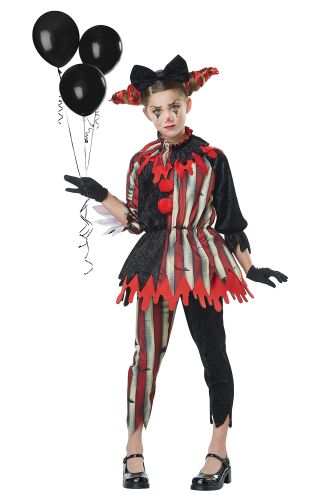 Dark Circus Clown Child Costume