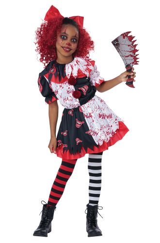 Chuckles, the Killer Klown Child Costume