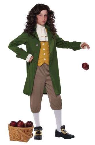 Sir Isaac Newton Child Costume