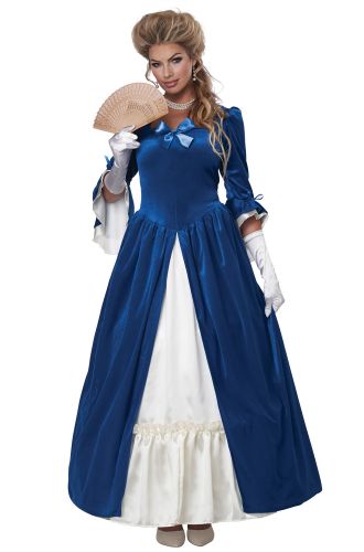 Colonial Era Dress/Martha Washington Adult Costume