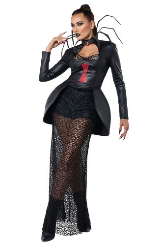 Deceitful Black Widow Adult Costume