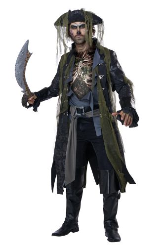 Barnacle Bill the Undead Pirate Adult Costume