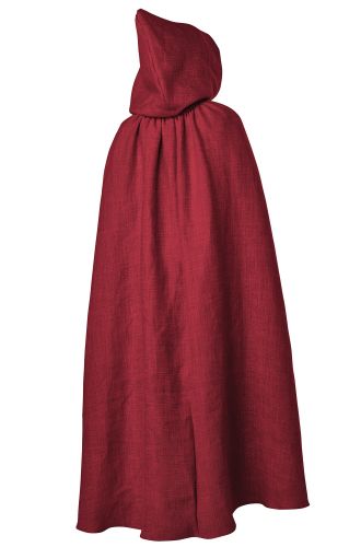 Hooded Cloak Adult Costume (Red)