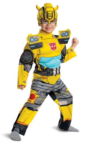 Bumblebee Eg Muscle Toddler Costume