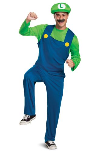 Luigi Classic Adult Costume