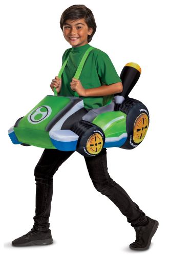 Yoshi Kart Inflatable Child Costume