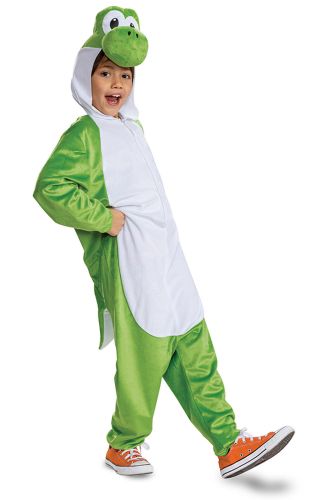 Yoshi Hooded Jumpsuit Child Costume