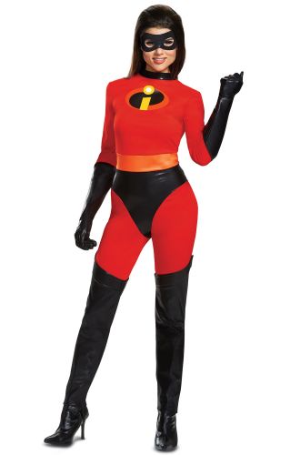 Mrs. Incredible Skirted Deluxe Adult Costume