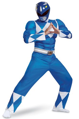 Blue Ranger Classic Muscle Adult Costume