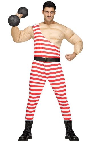 Carny Muscle Man Adult Costume
