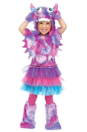 Polka Dot Monster Toddler Costume