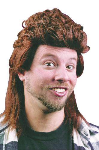 1980's Mullet Costume Wig