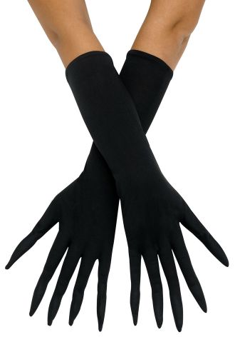 Pointy Finger Gloves (Black)