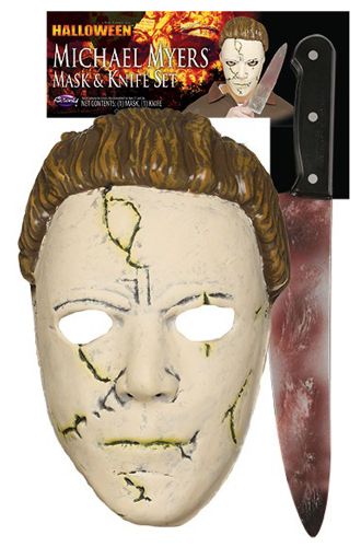 Michael Myers Memory-Flex Mask and Knife