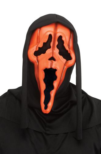 Ghost Face Pumpkin Adult Mask