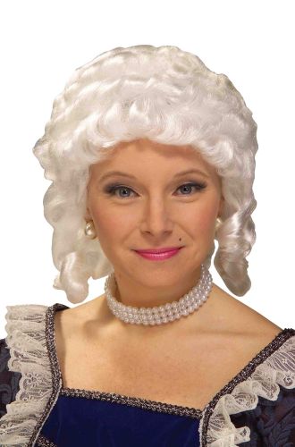 Colonial Woman Wig (White)