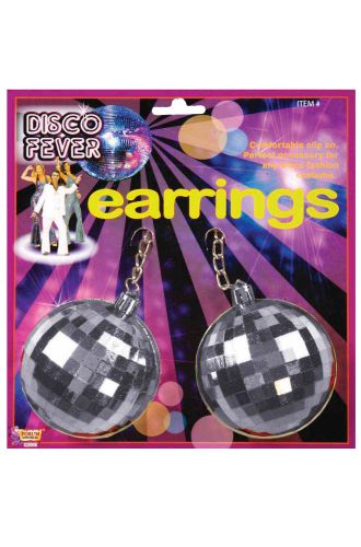 Jumbo Disco Ball Earrings